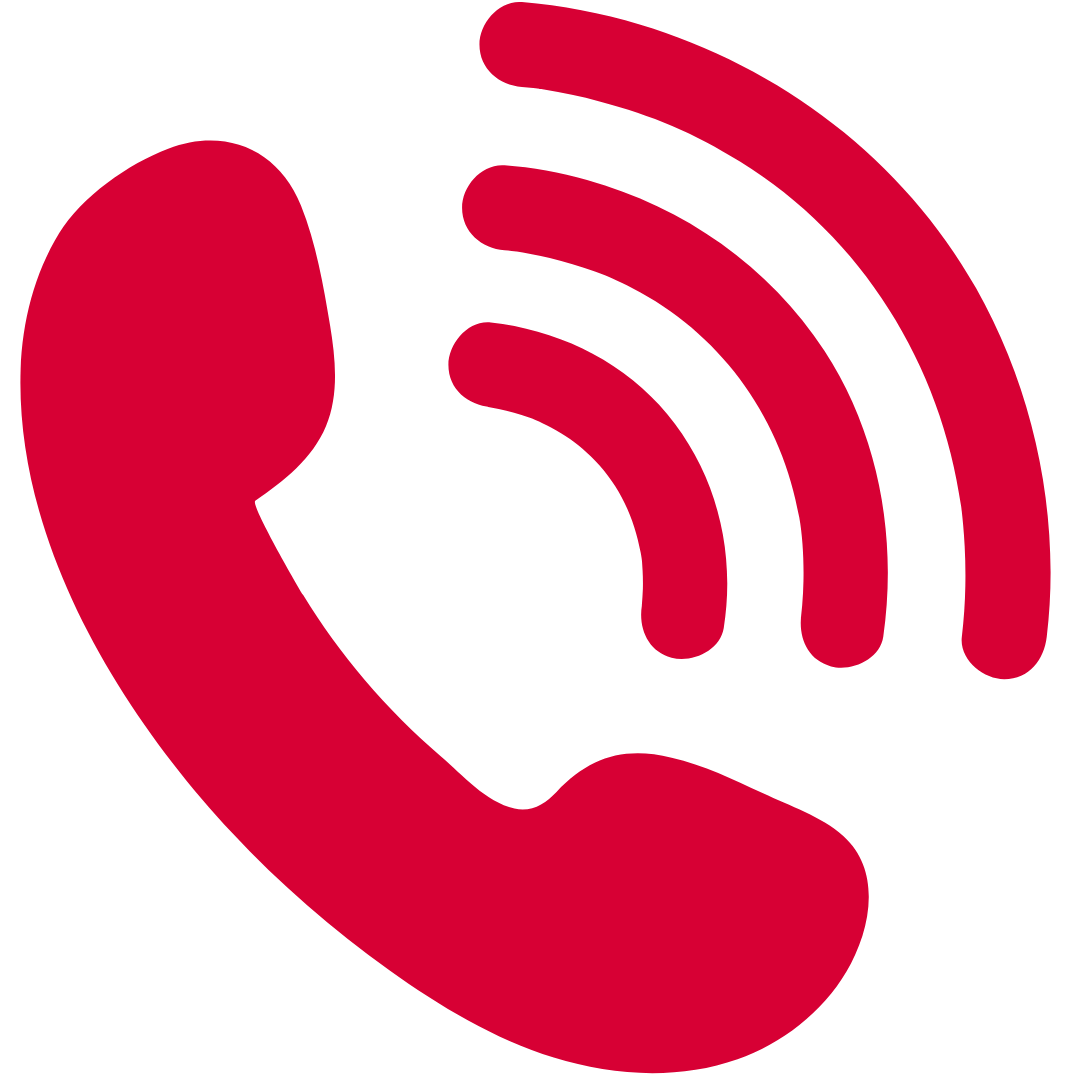 Red phone icon